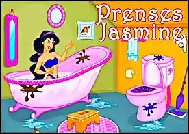 Prenses Jasmine Banyo Temizliği